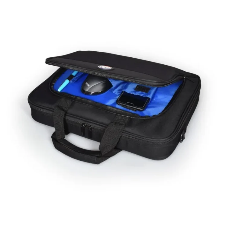 Port Hanoi II Black 14 Clamshell Bag