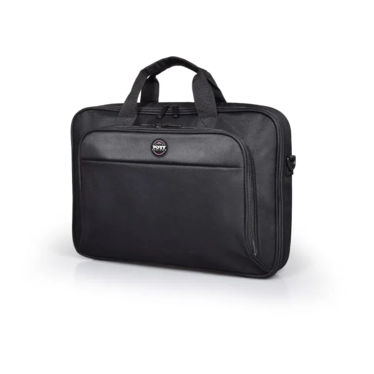 Port Hanoi II Black 14 Clamshell Bag