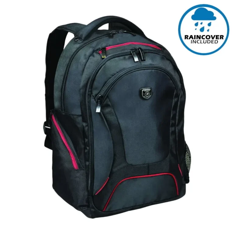 Port Courchevel Black 15.6 Backpack