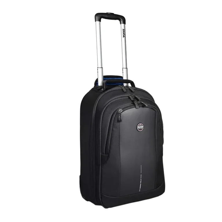 Port Chicago Evo Black 15.6 Trolley Backpack