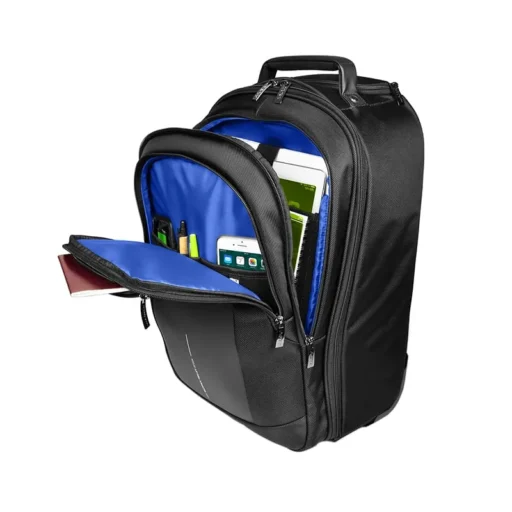Port Chicago Evo Black 15.6 Trolley Backpack