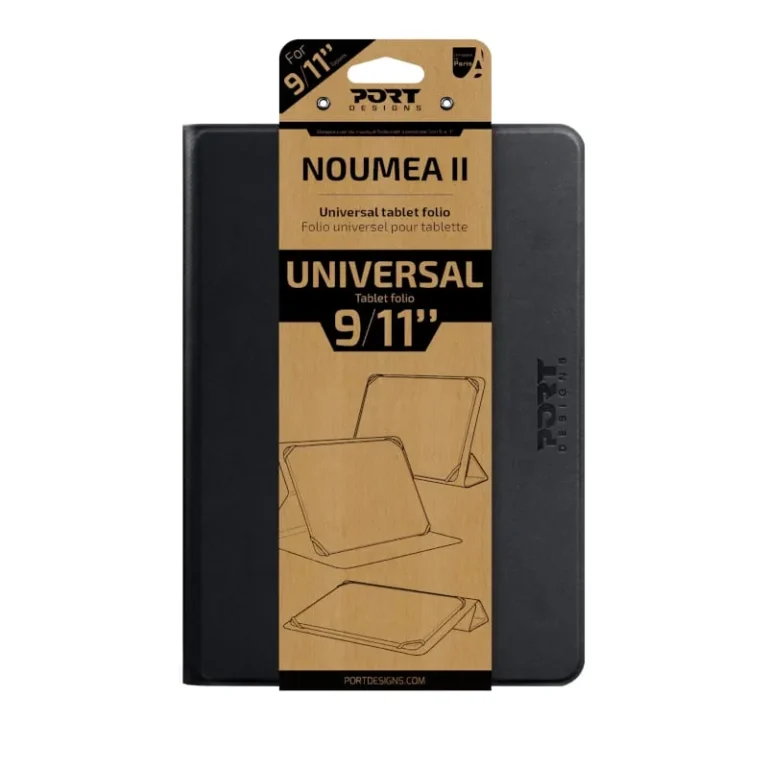 Port Designs Noumea II Universal 9/11 Tablet Folio ? Black