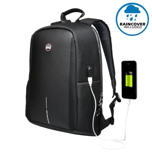 Port Chicago Evo Black 15.6" Backpack