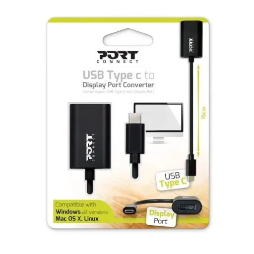Port USB-C to Display Port Adapter