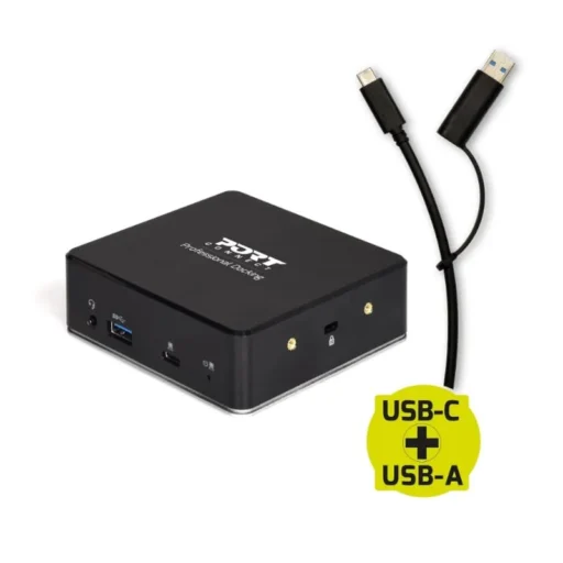 Port USB-C & USB-A Combo Docking Station