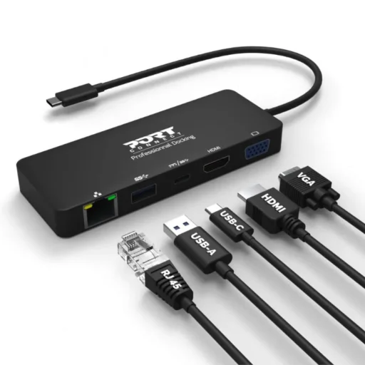 Port 85W USB-C Universal Travel Docking Station