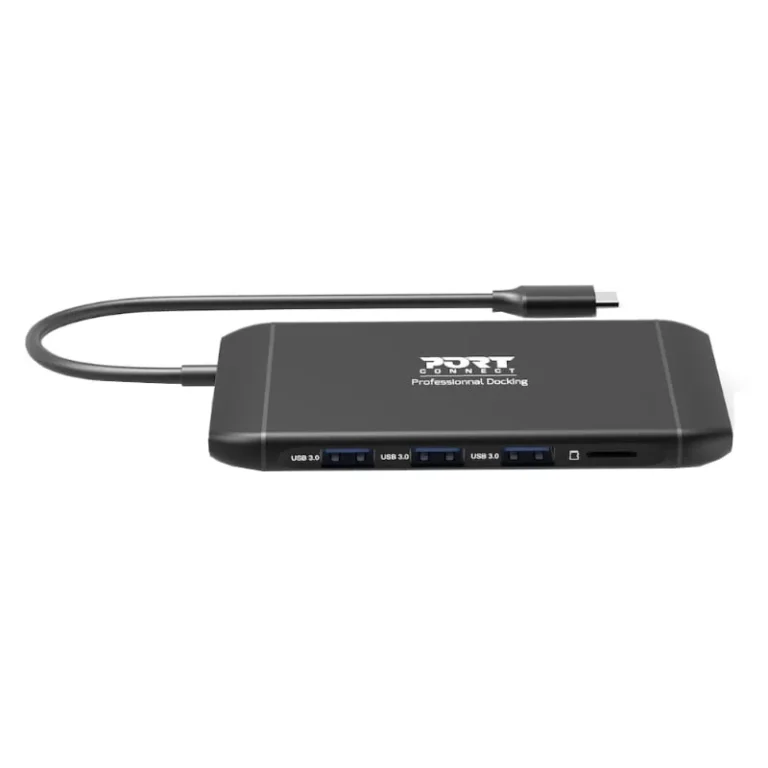 Port 100W USB-C Travel Docking Station