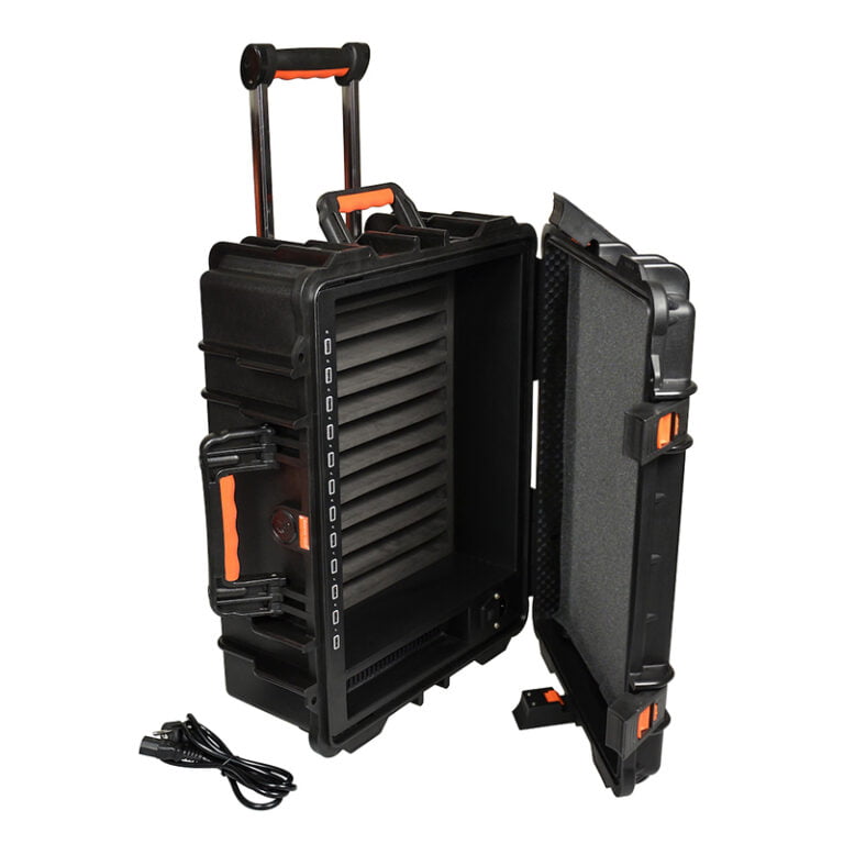 Port Trolley case with 12 11 shelves