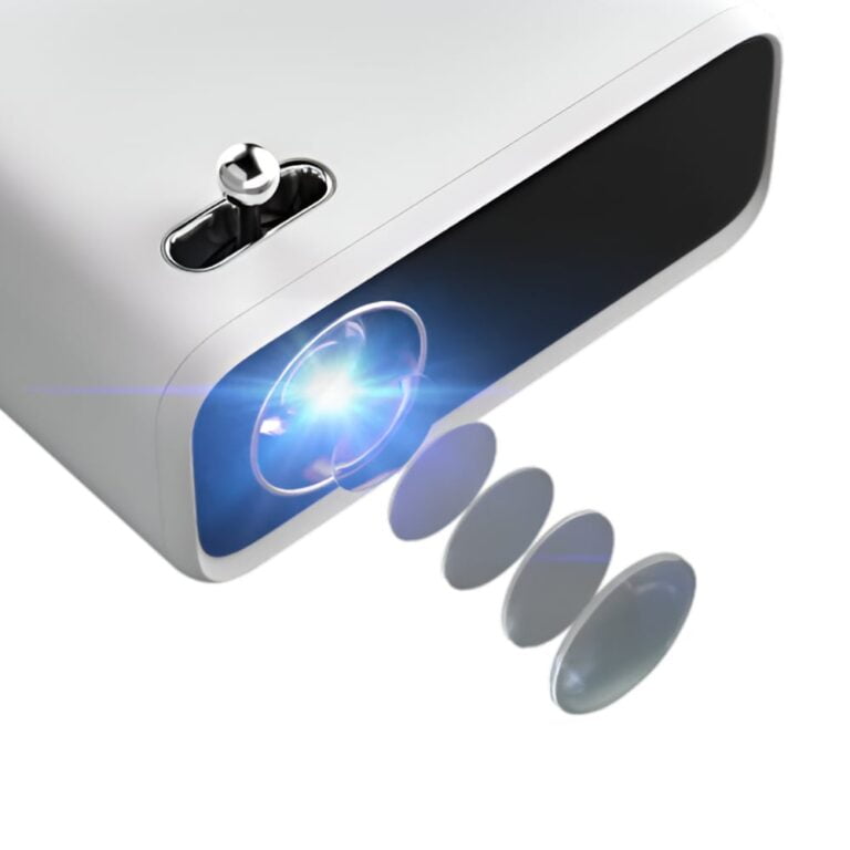 WANBO MINI PRO 720p 250ANSI Android 9.0 Smart Projector - White