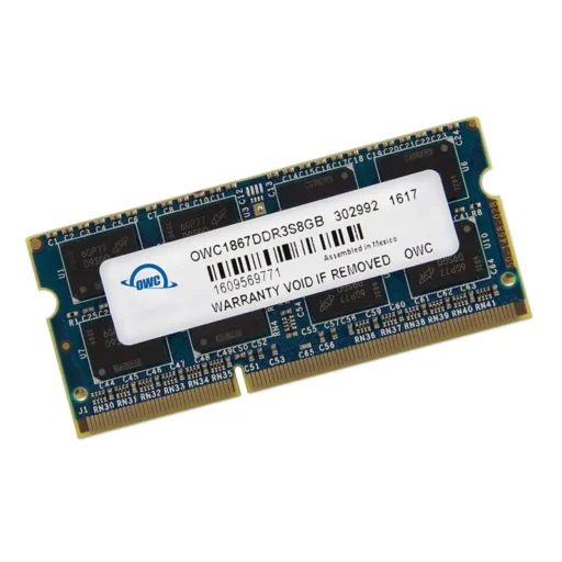 OWC MAC 8GB 1867MHZ DDR3 SODIMM MEMORY