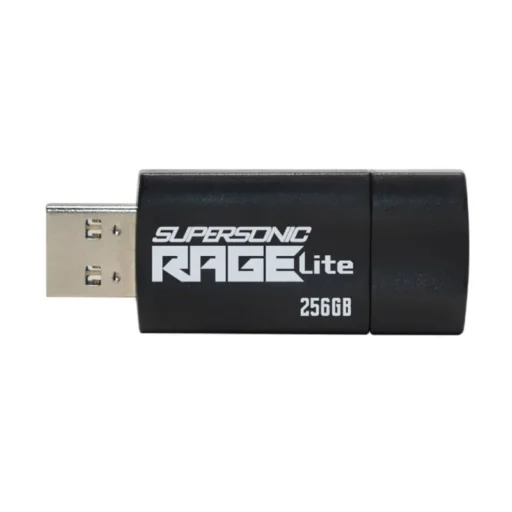 Patriot Rage Lite 256GB USB3.2 Flash Drive - Black