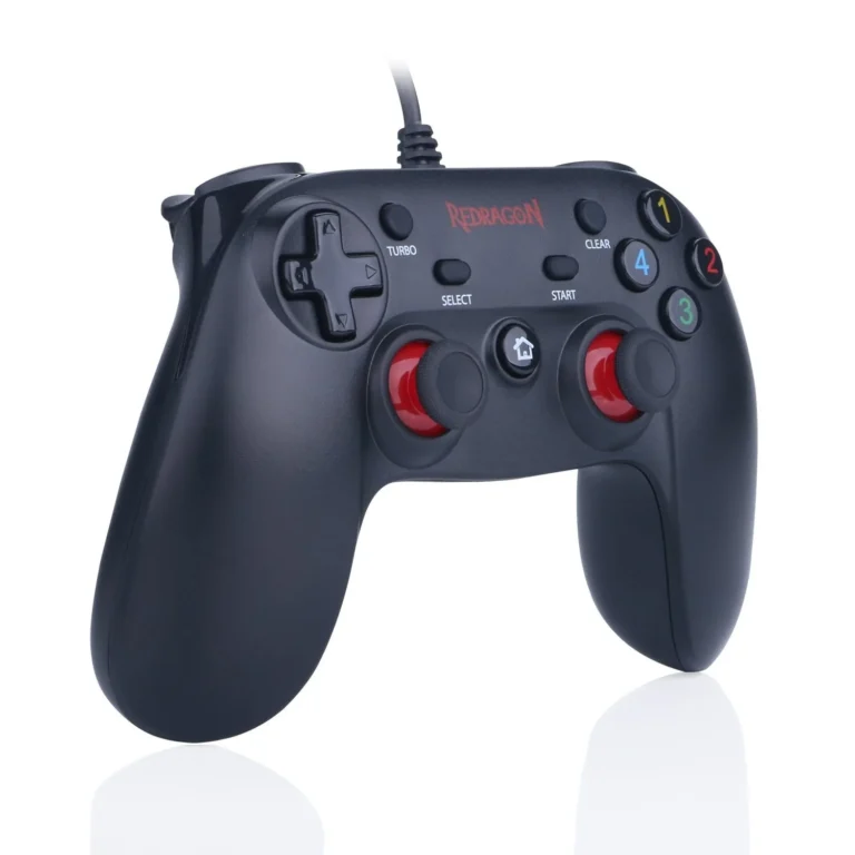 Redragon Saturn Wired X/D-input(Digital/Analog) PC Controller Black