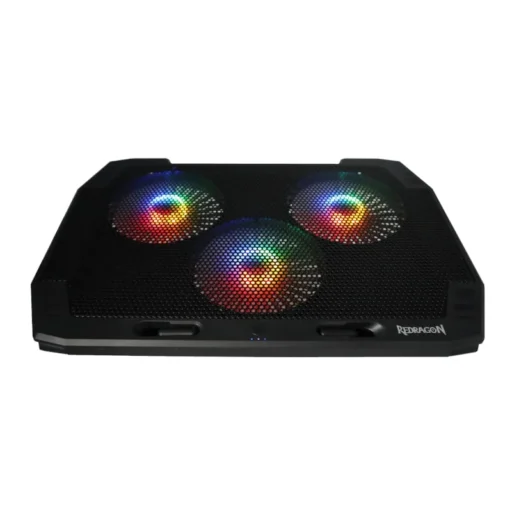 RD-GCP511_wr_01-jpg.webp REDRAGON Dual USB 3 Fan RGB Gaming Notebook Stand