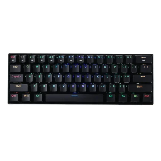 RD-K530RGB-PRO_wr_01-jpg.webp REDRAGON DRACONIC PRO Mechanical 61 Key|Bluetooth 5.0|RGB 9 Colour Modes|Rechargable Battery|Type-C Charging Cable Gaming Keyboard - Black