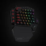 REDRAGON Diti Elite Pro One-Handed RGB Wireless Mechanical Gaming Keyboard - Black