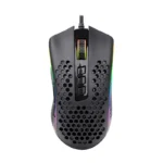 RD-M808-RGB_wr_01-jpg.webp REDRAGON STORM 12400DPI 7 Buttons|Ergonomic Design|P3327 Optical Sensor|Lightweight Body|RGB Backlit gaming Mouse - Black