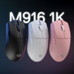 REDRAGON M916 PRO 1K 3-Mode Wireless Gaming Mouse - Pink