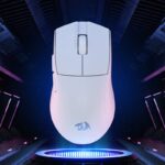 Redragon M916 PRO 1K 3-Mode Wireless Gaming Mouse ? White