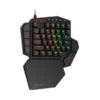 REDRAGON Diti Elite Pro One-Handed RGB Wireless Mechanical Gaming Keyboard – Black