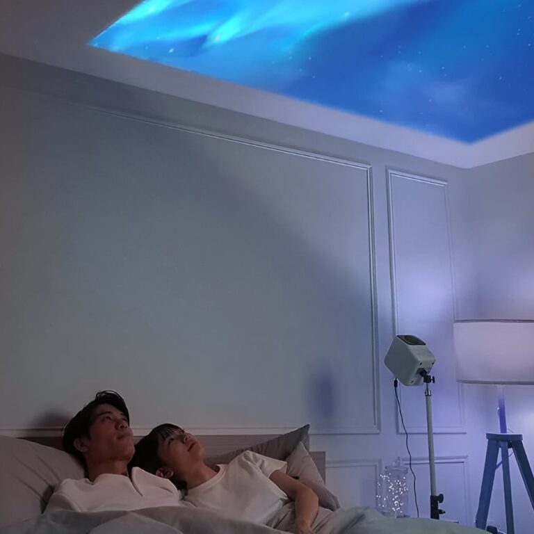 WANBO T2 MAX 1080P 450ANSI Android 9.0 Smart Projector - White