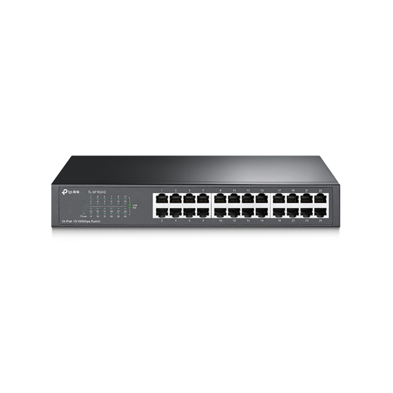 TP-Link TL-SF1024D 24-Port 10/100Mbps Desktop Switch