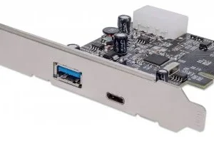 Manhattan PCI Express card 2 x external ports