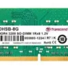 TRANSCEND 8GB DDR4 3200MHZ SO-DIMM 1Rx8 1Gx8 CL22 1.2V