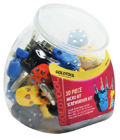 GOLDTOOL 40PC MICRO-BITS SCREWDRIVER