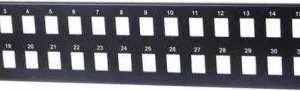 NetiX 32 Port Blank Patch Panel