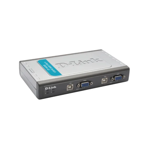 D-Link DKVM-4U 4-Port USB KVM Switch (includes only 2 cables; additional DKVM-CU/B1A cables to be purchased separately)