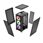 5000D RGB Airflow White Tempered Glass Mid Tower;
