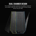 6500D Airflow Black Tempered Glass Mid-Tower