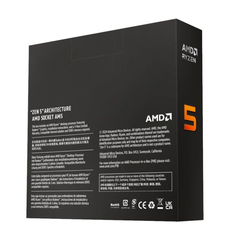 AMD RYZEN 5 9600X 6-Core 3.9GHz AM5 CPU