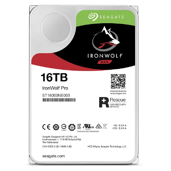 Seagate Ironwolf Pro ST16000NT