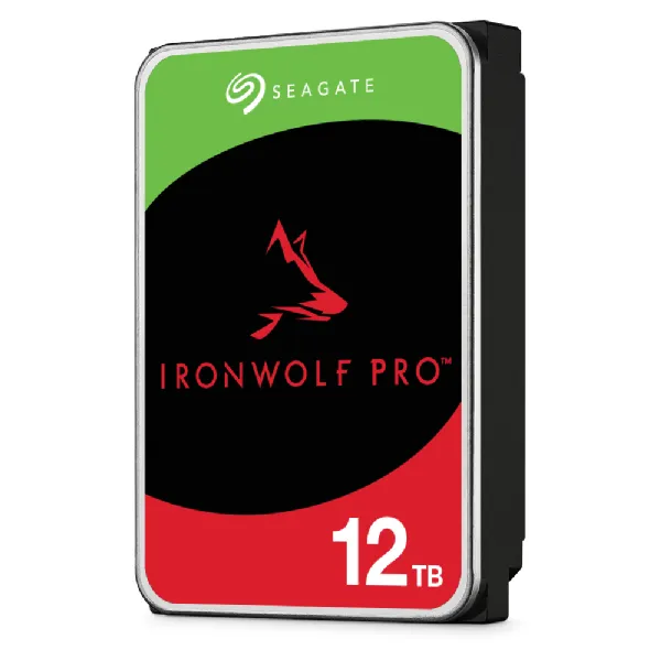 Seagate Ironwolf Pro ST12000NT001 12TB 3.5'' HDD NAS Drives 7200 RPM