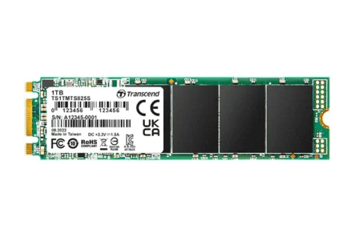 TRANSCEND 1 TB MTS825S M.2 SATA3 2280 SSD - CACHELESS TLC