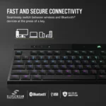 Corsair K100 AIR WIRELESS RGB Ultra-Thin Mechanical Gaming K