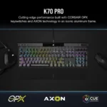 Corsair K70 PRO RGB Optical-Mechanical Gaming Keyboard