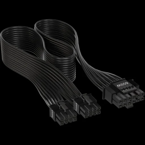 Corsair Premium Individually Sleeved 12+4pin PCIe Gen 5 12VHPWR 600W cable