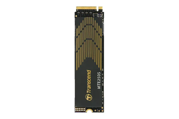 TRANSCEND 4TB MTE250S PCI-E GEN 4X4 M.2 NVMe 2280 SSD 3D TLC -7500 MB/s Read 6700 MB/s Write- with Heat Spreader - 3120 TBW