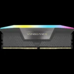 Corsair VENGEANCE RGB DDR5 32GB (2 x 16GB) DDR5 5200 CL40-40-40-77 1.25V Intel XMP & AMD EXPO - GREY.