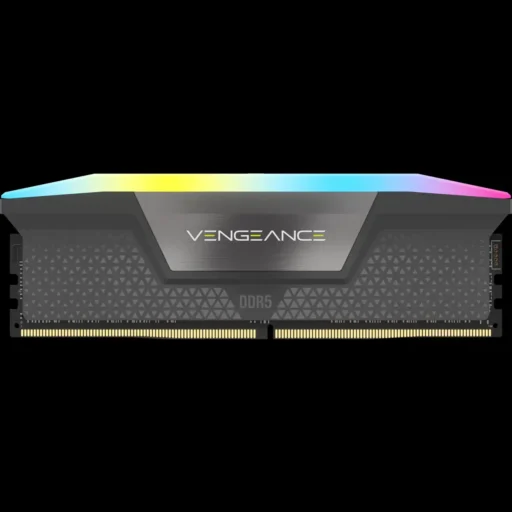 Corsair VENGEANCE RGB DDR5 32GB (2 x 16GB) DDR5 5200 CL40-40-40-77 1.25V Intel XMP & AMD EXPO - GREY.