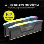 Corsair VENGEANCE RGB DDR5 64GB (2x32GB) DDR5 5200 CL40-40-4