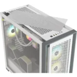 5000T RGB Black Tempered Glass Mid-Tower; 2x 3.5-inch
