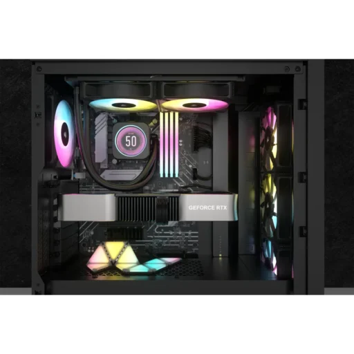 Corsair iCUE H100i ELITE LCD XT 240mm Liquid CPU Cooler AMD: AM5; AM3/4; sTRX4; sTR4 | Intel LGA: 1700/1851; 115X; 1200; 2011