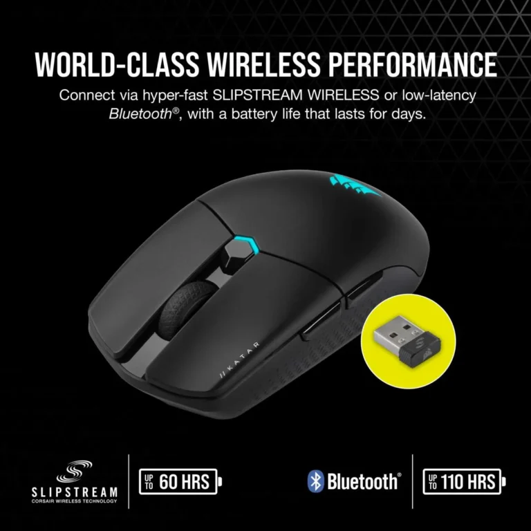 Corsair KATAR ELITE Wireless Ultra-Light Gaming Mouse