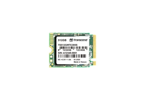 Transcend 512GB MTE300S PCI-E GEN 3x4 M.2 2230 SSD 3D NAND - 2000 MB/s Read 1100 MB/s Write - 200 TBW