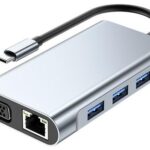 USB TYPE C 10 IN 1 DOCK