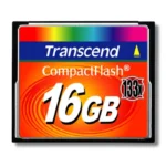 TRANSCEND 16GB COMPACT FLASH 133X