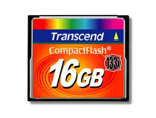 TRANSCEND 16GB COMPACT FLASH 133X